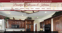 Desktop Screenshot of beautifulbathrooms.ca